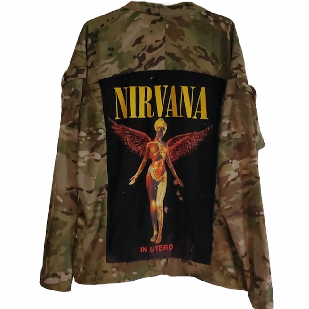 Nirvana army camo jacket - Picture 1 of 6